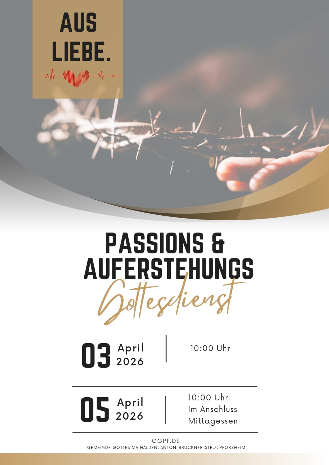 Oster-Gottesdienst Pforzheim